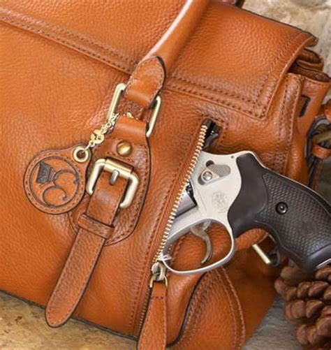 purses with hidden gun compartment